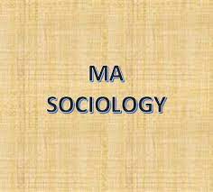 M.A. SOCIOLOGY