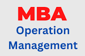 MBA Operations Management